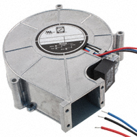 Orion Fans - OAB908AN-22-1/2 - FAN BLOWER 183X70MM 220VAC WIRE