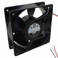 Orion Fans - OD1238-24HB01A - FAN AXIAL 120X38.5MM 24VDC WIRE