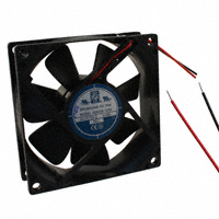 Orion Fans - OD8025-12HB - FAN AXIAL 80X25MM 12VDC WIRE