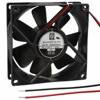 Orion Fans - OD8025-24LB - FAN AXIAL 80X25MM 24VDC WIRE