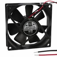Orion Fans - OD8025-24MB - FAN AXIAL 80X25MM 24VDC WIRE
