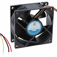 Orion Fans - OD8032-24HHB02A - FAN AXIAL 80X32MM 24VDC WIRE