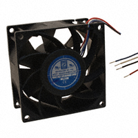 Orion Fans - OD8038-12HBVXC10A - FAN AXIAL 80X38MM 12VDC WIRE