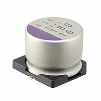 Panasonic Electronic Components - 16SVPS180M - CAP ALUM POLY 180UF 20% 16V SMD