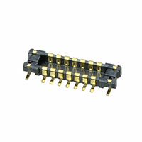 Panasonic Electric Works - AXE214124A - CONN HEADER 14PIN .4MM SMD