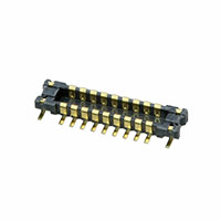 Panasonic Electric Works - AXE218124A - CONN HEADER 18PIN .4MM SMD
