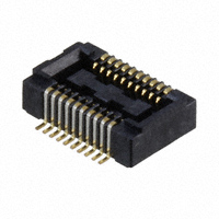 Panasonic Electric Works - AXK720247G - CONN SOCKET BRD/BRD .4MM 20POS