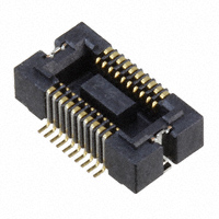 Panasonic Electric Works - AXK720327G - CONN SOCKET .4MM 20POS SMD