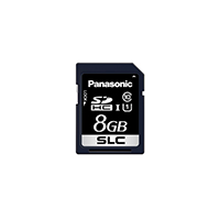 Panasonic Electronic Components - RP-SDFC08DA1 - MEM CARD SDHC 8GB CLASS 10 SLC