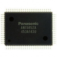 Panasonic Electronic Components - AN15852A-VT - IC AV SWITCH FOR TV W/I2C QFH-80