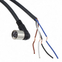 Panasonic Industrial Automation Sales - CN-24AL-C2 - DC 4 WIRE 2 METER 90 DEG M8