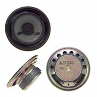 Panasonic Electronic Components - EAS-6P22S - SPEAKER 8OHM 500MW 92DB ROUND