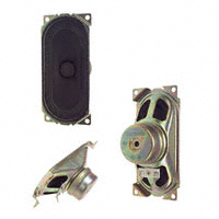 Panasonic Electronic Components - EAS-G12D531E2 - SPEAKER 8OHM 3W 93.5DB OVAL