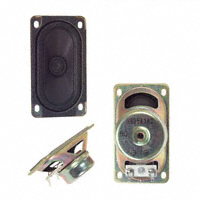 Panasonic Electronic Components - EAS-G9D541A2 - SPEAKER 8OHM 3W 88.5DB OVAL