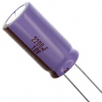 Panasonic Electronic Components - ECE-A10Z2200 - CAP ALUM 2200UF 20% 10V RADIAL