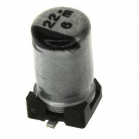 Panasonic Electronic Components - ECE-V0JS220WR - CAP ALUM 22UF 20% 6.3V SMD