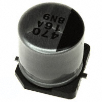 Panasonic Electronic Components - ECE-V1CA471P - CAP ALUM 470UF 20% 16V SMD