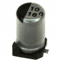 Panasonic Electronic Components - ECE-V1CS100SR - CAP ALUM 10UF 20% 16V SMD