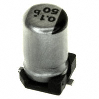 Panasonic Electronic Components - ECE-V1HS0R1SR - CAP ALUM 0.1UF 20% 50V SMD