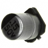 Panasonic Electronic Components - ECE-V1HVR15SR - CAP ALUM 0.15UF 20% 50V SMD