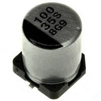 Panasonic Electronic Components - ECE-V1VA101XP - CAP ALUM 100UF 20% 35V SMD