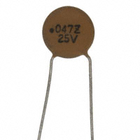 Panasonic Electronic Components - ECK-F1E473ZVE - CAP CER 0.047UF 25V Z4V RADIAL