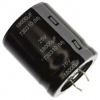 Panasonic Electronic Components - ECO-S1EP183DA - CAP ALUM 18000UF 20% 25V SNAP