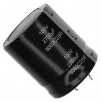 Panasonic Electronic Components - ECO-S2AP272DA - CAP ALUM 2700UF 20% 100V SNAP