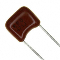 Panasonic Electronic Components - ECQ-B1H471JF - CAP FILM 470PF 5% 50VDC RADIAL