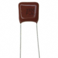Panasonic Electronic Components - ECQ-P1H333GZ - CAP FILM 0.033UF 2% 50VDC RADIAL