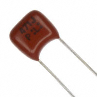 Panasonic Electronic Components - ECQ-P1H471JZ - CAP FILM 470PF 5% 50VDC RADIAL