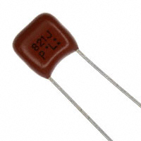 Panasonic Electronic Components - ECQ-P1H821JZ - CAP FILM 820PF 5% 50VDC RADIAL