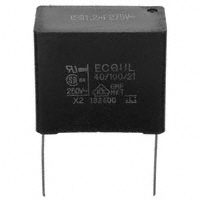Panasonic Electronic Components - ECQ-U2A125ML - CAP FILM 1.2UF 20% 275VAC RADIAL