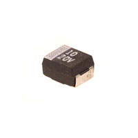 Panasonic Electronic Components - ECS-T1DX106R - CAP TANT 10UF 20V 20% 1411