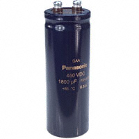 Panasonic Electronic Components - EEG-A2W182FPE - CAP ALUM 1800UF 20% 450V SCREW