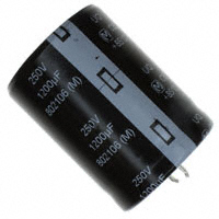 Panasonic Electronic Components - EET-UQ2E122KA - CAP ALUM 1200UF 20% 250V SNAP