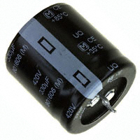 Panasonic Electronic Components - EET-UQ2S331KF - CAP ALUM 330UF 20% 420V SNAP