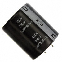 Panasonic Electronic Components - EET-UQ2S391KA - CAP ALUM 390UF 20% 420V SNAP