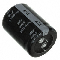 Panasonic Electronic Components - EET-UQ2V561KA - CAP ALUM 560UF 20% 350V SNAP