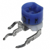 Panasonic Electronic Components - EVM-L1GA00B12 - TRIMMER 100 OHM 0.2W TH