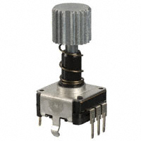 Panasonic Electronic Components - EVQ-WEB00115B - ENCODER ROTARY W/SPST SW 15PPR