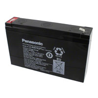 Panasonic - BSG - LC-R067R2P1 - BATTERY LEAD ACID 6V 7.2AH