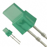 Panasonic Electronic Components - LN324GP - LED GREEN DIFF 5X1MM RECT T/H