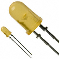 Panasonic Electronic Components - LNG401YKX - LED AMBER 5MM ROUND T/H