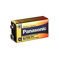 Panasonic - BSG - 6LF22XWA/C - BATTERY ALKALINE 9V