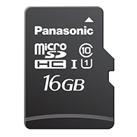 Panasonic Electronic Components - RP-SMLF16DA1 - LF, MICROSD - CONSUMER TLC, 16GB