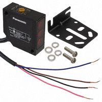 Panasonic Industrial Automation Sales - MQ-W20AR-DC12-24V - AREA REFL NPN 20CM WIRE SEL 2MS