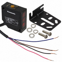 Panasonic Industrial Automation Sales - MQ-W20CR-DC12-24V - AREA REFL PNP 20CM WIRE SEL 2MS