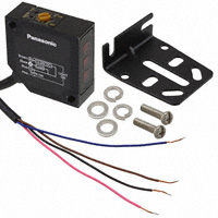 Panasonic Industrial Automation Sales - MQ-W3C-DC12-24V - AREA REFL PNP 3CM WIRE SEL 2MS