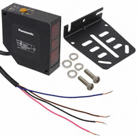 Panasonic Industrial Automation Sales - MQ-W70A-DC12-24V - AREA REFL NPN 70CM WIRE SEL 2MS